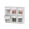 8 Pack: 6-Drawer Tip-Out Storage Bin by Simply Tidy®